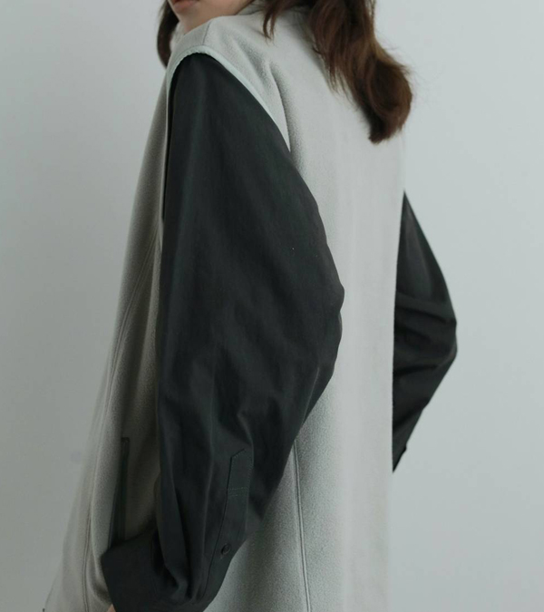 画像7: フリースジップベスト　Fleece Zip Vest