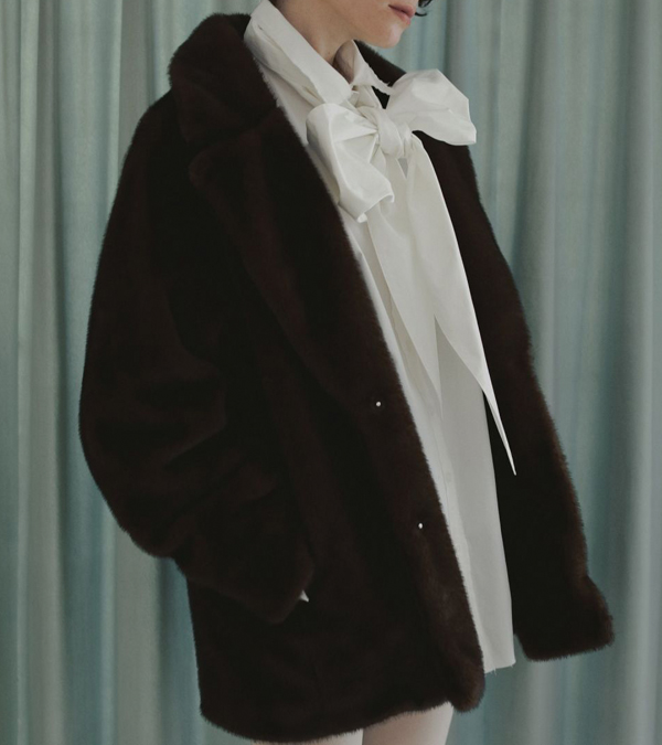 画像9: エコミンクファージャケット　Eco Minkfur Jacket