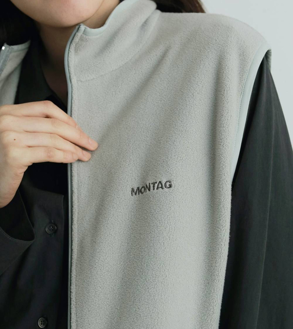 画像8: フリースジップベスト　Fleece Zip Vest