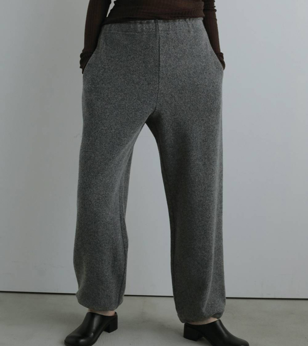 画像6: ドローストリングウールパンツ　Drawstring Wool Pants