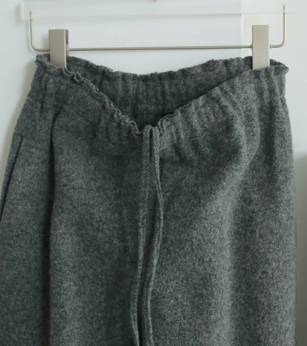画像4: ドローストリングウールパンツ　Drawstring Wool Pants