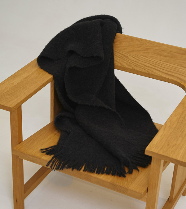 画像3: ブラッシュドボリュームストール　Brashed Volume Stole