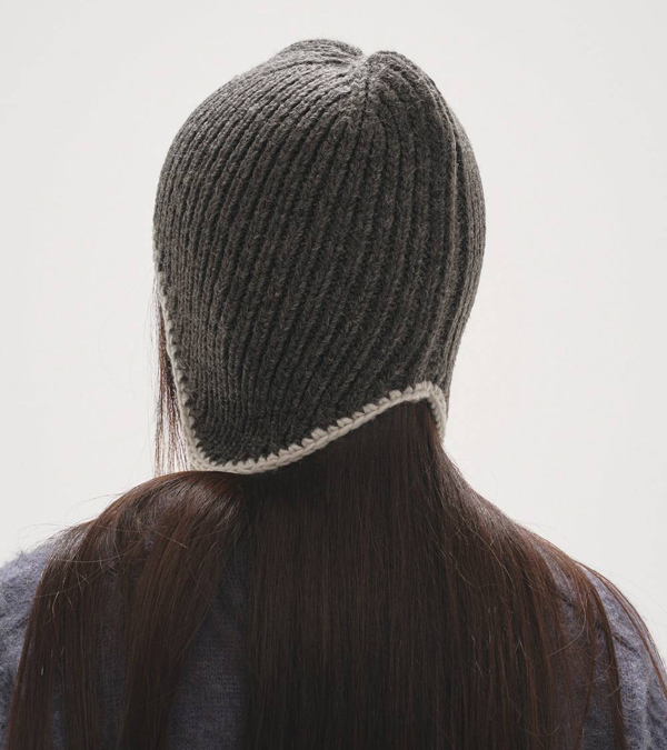 画像7: イヤーフラップニットキャップ　Ear Flap Knitcap