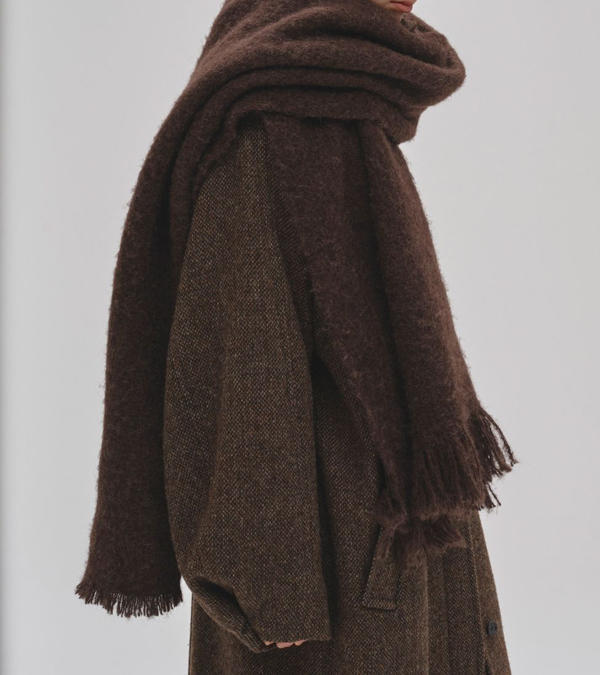 画像7: ブラッシュドボリュームストール　Brashed Volume Stole