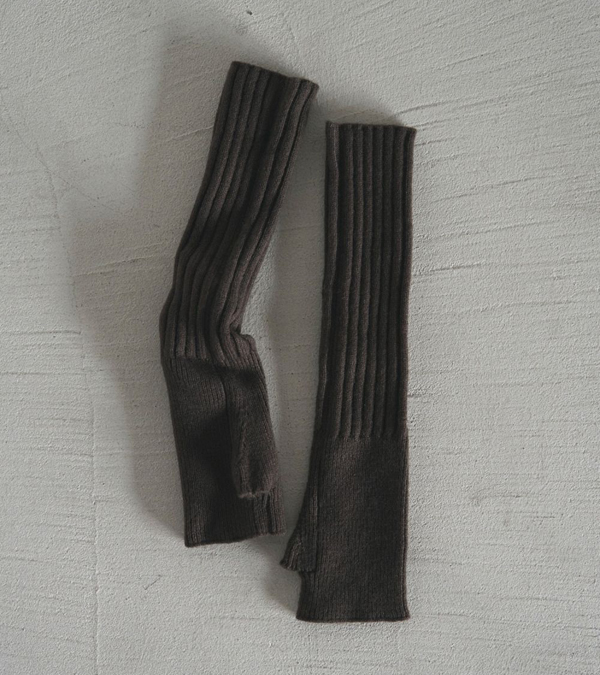 画像3: リブニットアームウォーマー　Rib Knit Armwarmers