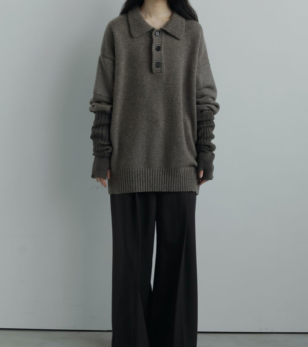 画像16: リブニットアームウォーマー　Rib Knit Armwarmers