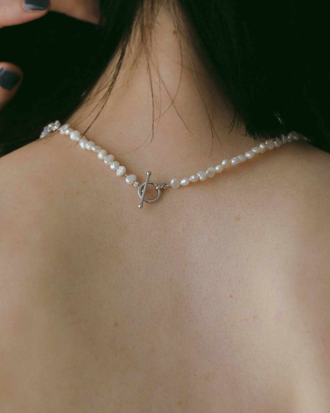 画像6: ミニパールネックレス　Mini Pearl Necklace