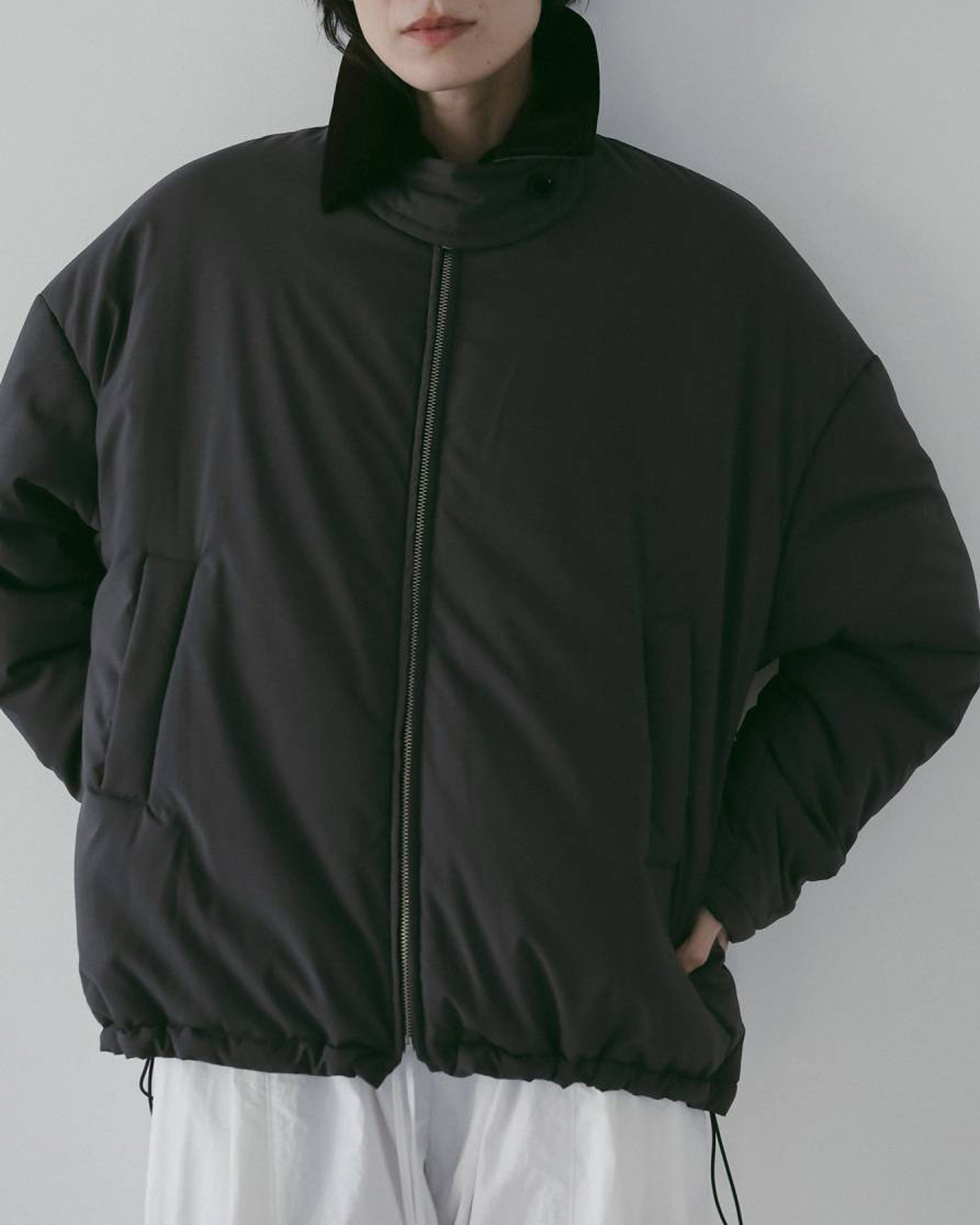 画像13: ベロアカラーブルゾン　Velour Collar Blouzon