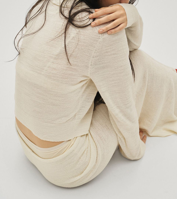 画像12: レイヤードポロニット　Layered Polo Knit