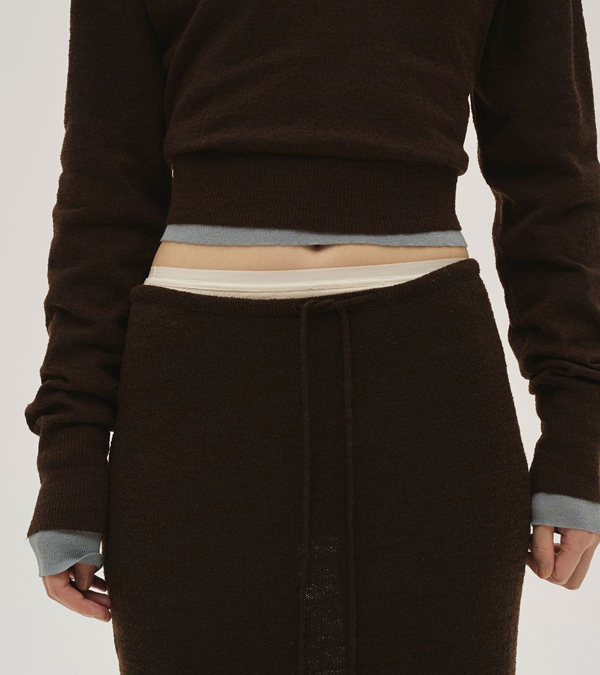 画像18: レイヤードポロニット　Layered Polo Knit