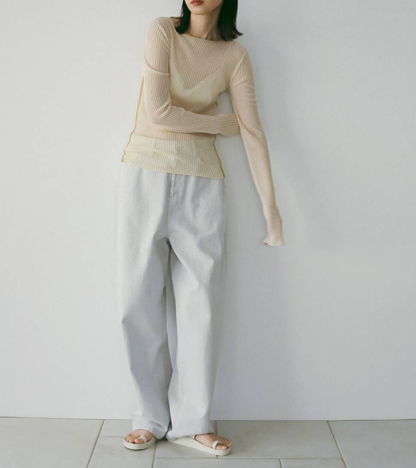 画像11: ワイドコクーンデニム　Wide Cocoon Denim