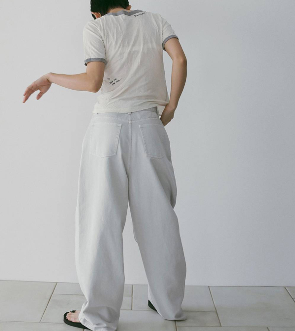 画像8: ワイドコクーンデニム　Wide Cocoon Denim