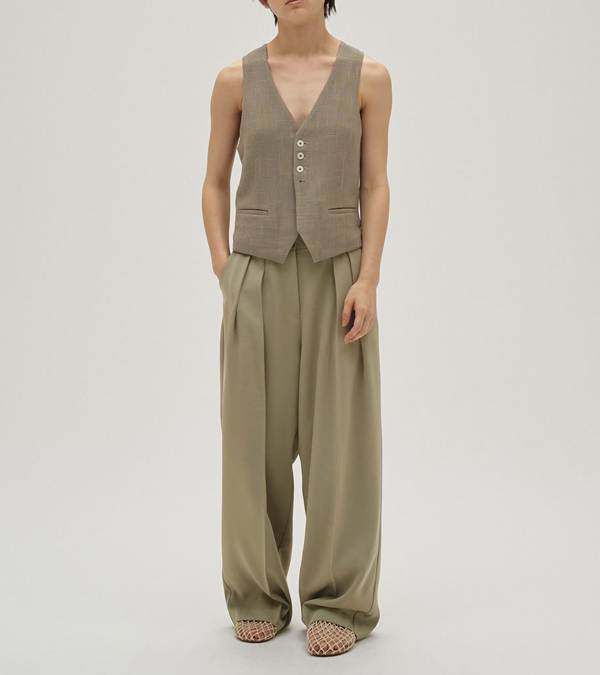 画像9: タックワイドトラウザーズ　Tuck Wide Trousers