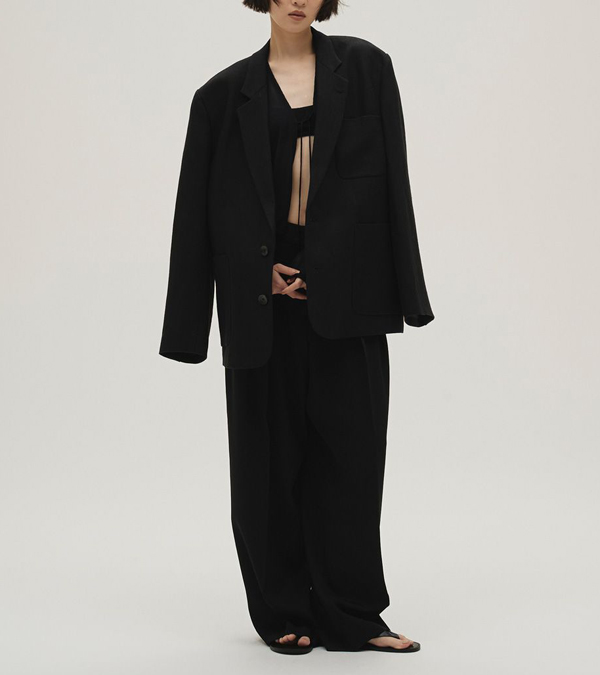 画像14: ボーイフレンドリネンジャケット　Boyfriend Linen Jacket