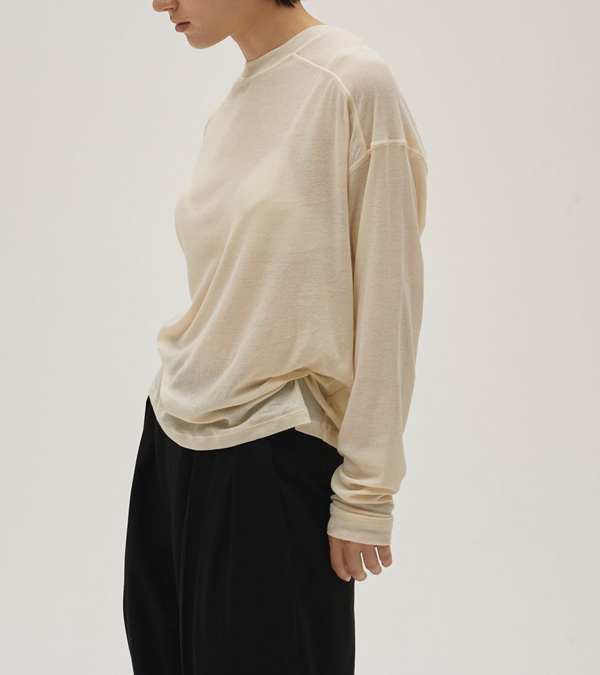 画像6: ハイツイストガーゼロングティーシャツ　Hightwist Gauze Long T-shirts