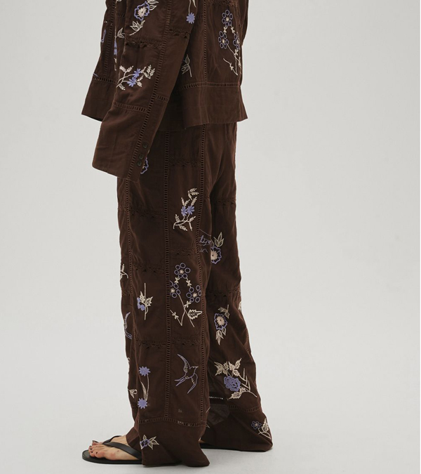 画像11: エンブロイダリーパッチワークトラウザーズ　Embroidery Patchwork Trousers