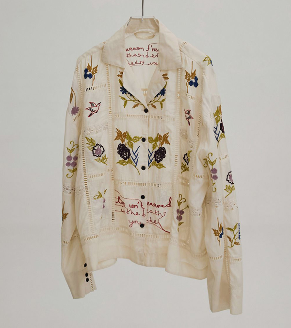 画像2: エンブロイダリーパッチワークシャツ　Embroidery Patchwork Shirts