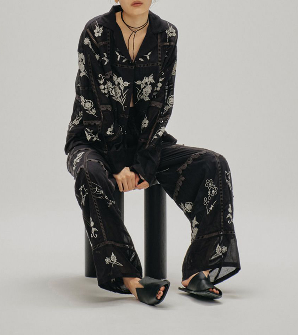 画像9: エンブロイダリーパッチワークシャツ　Embroidery Patchwork Shirts