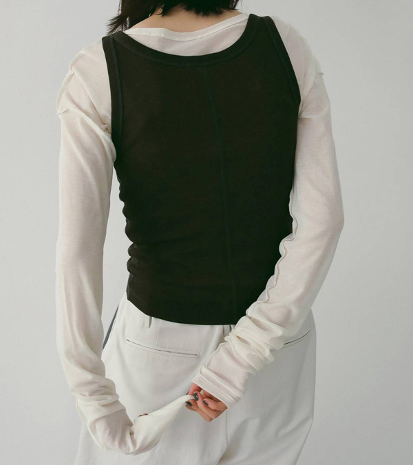 画像14: シアーロングTシャツ　Sheer Long T-Shirts