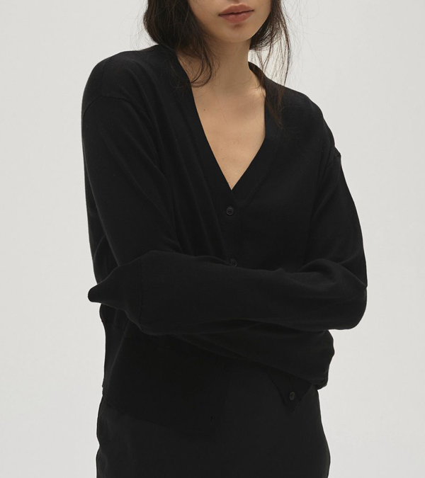 画像5: シルクコットンカーディガン　Silk Cotton Cardigan