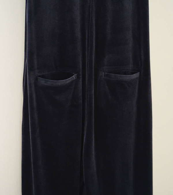画像4: ベロアVネックコンビネゾン　Velour Vneck Combinaison