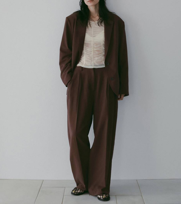 画像9: リネンタックパンツ　Linen Tuck Pants