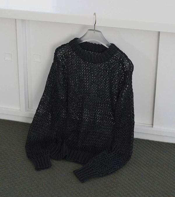 画像3: テープヤーンルーズニット　Tapeyarn Loose Knit