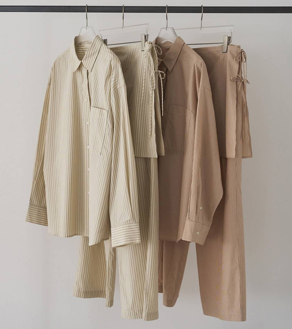 画像1: ストライプオーバーシャツ　Sjripe Over Shirts