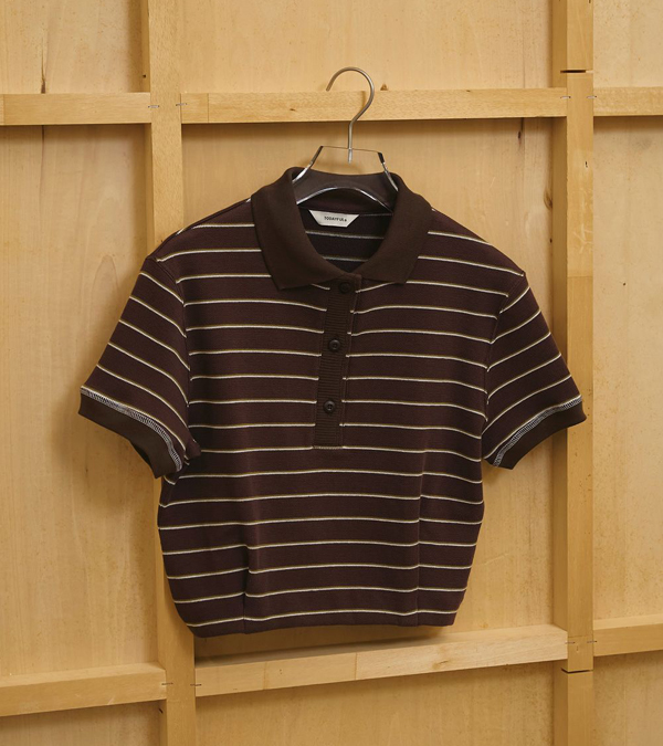 画像3: ボーダーポロトップス　Border Polo Tops