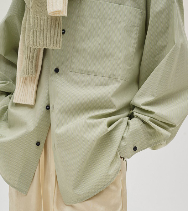 画像17: ストライプポケットシャツ　Stripe Pocket Shirts