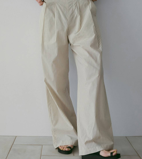 画像11: ストライプレイヤードパンツ　Stripe Layered Pants