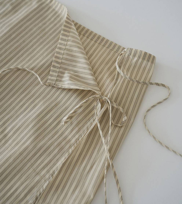 画像6: ストライプレイヤードパンツ　Stripe Layered Pants