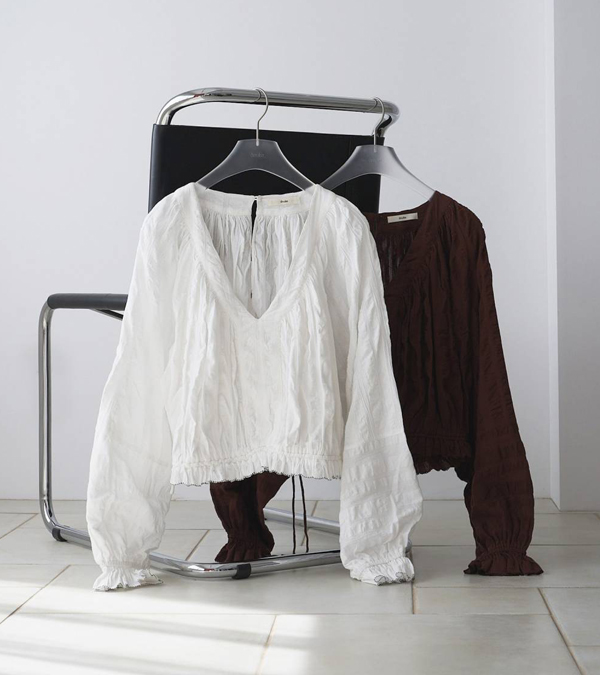 画像1: ギャザーボリュームブラウス　Gather Volume Blouse