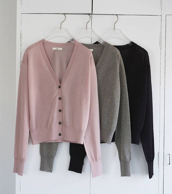 画像1: ハイゲージシアーカーディガン　Highgauge Sheer Cardigan