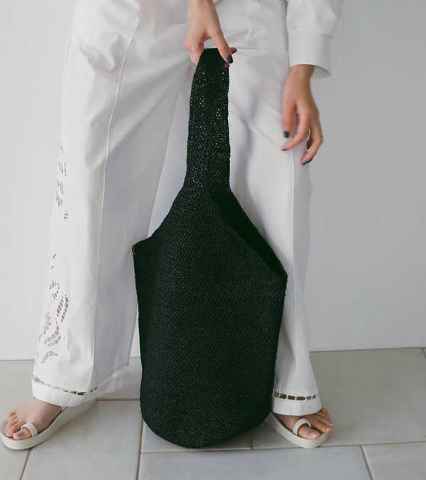 画像5: ライフィアトートバッグ　Raffia Tote Bag