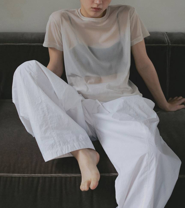 画像6: シアーチュールティーシャツ　Sheer Tulle T-Shirts
