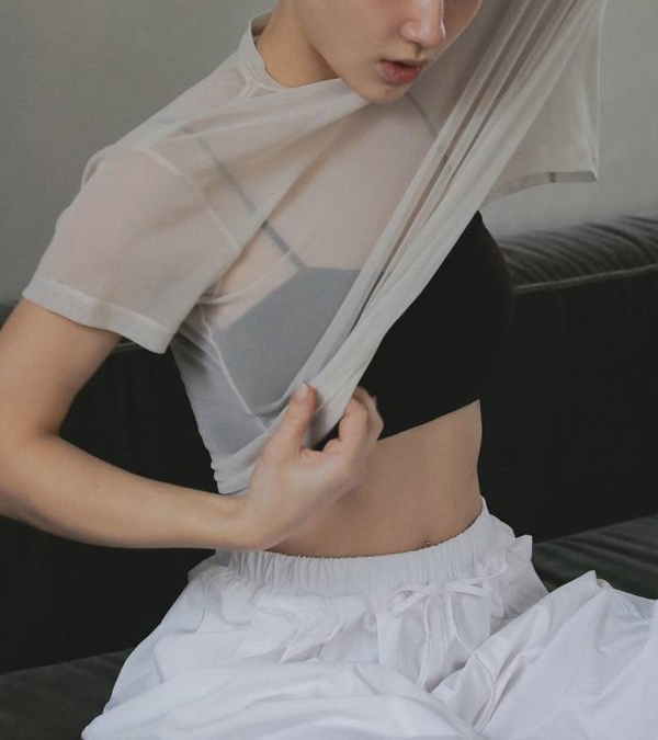 画像7: シアーチュールティーシャツ　Sheer Tulle T-Shirts