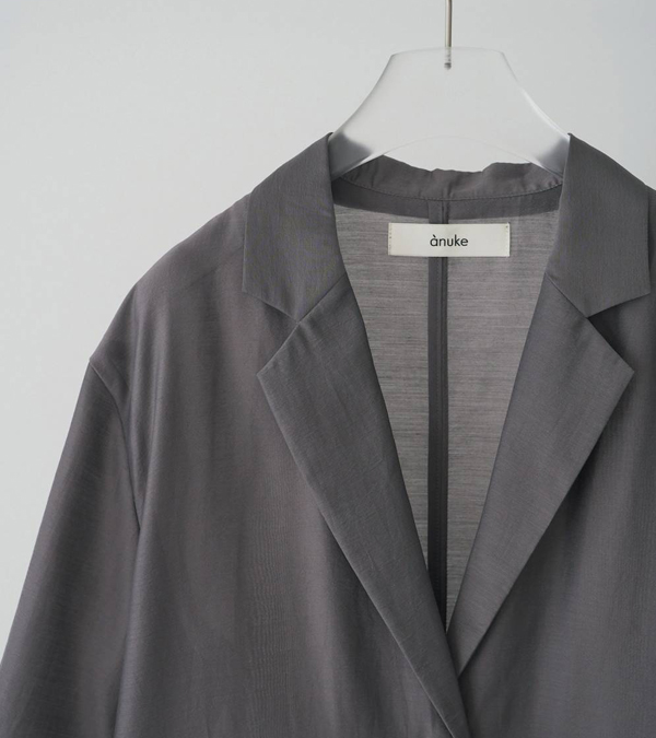 画像4: シアーハーフスリーブジャケット　Sheer Halfsleeve Jacket