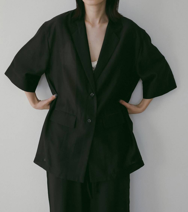 画像7: シアーハーフスリーブジャケット　Sheer Halfsleeve Jacket