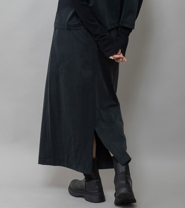 画像5: サテンジャージータイトスカート