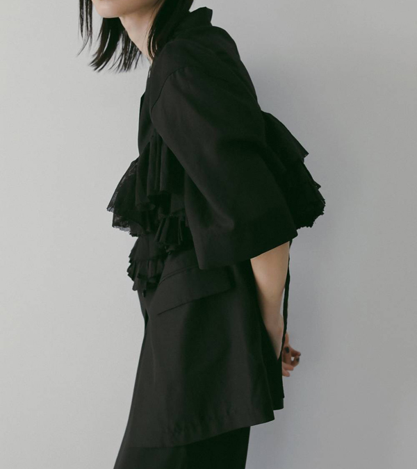 画像10: シアーハーフスリーブジャケット　Sheer Halfsleeve Jacket