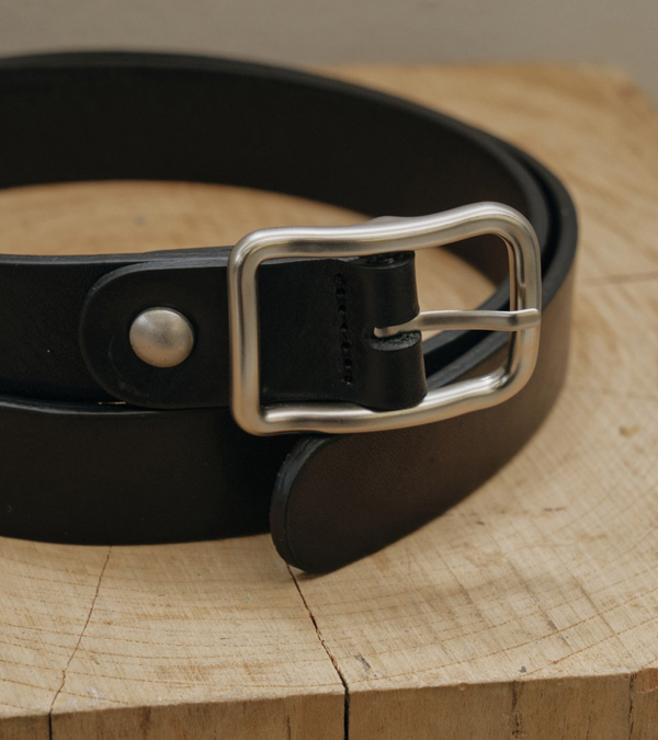 画像3: バックルレザーベルト　Backle Leather Belt