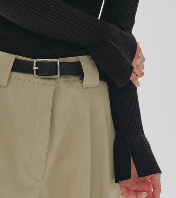 画像7: バックルレザーベルト　Backle Leather Belt