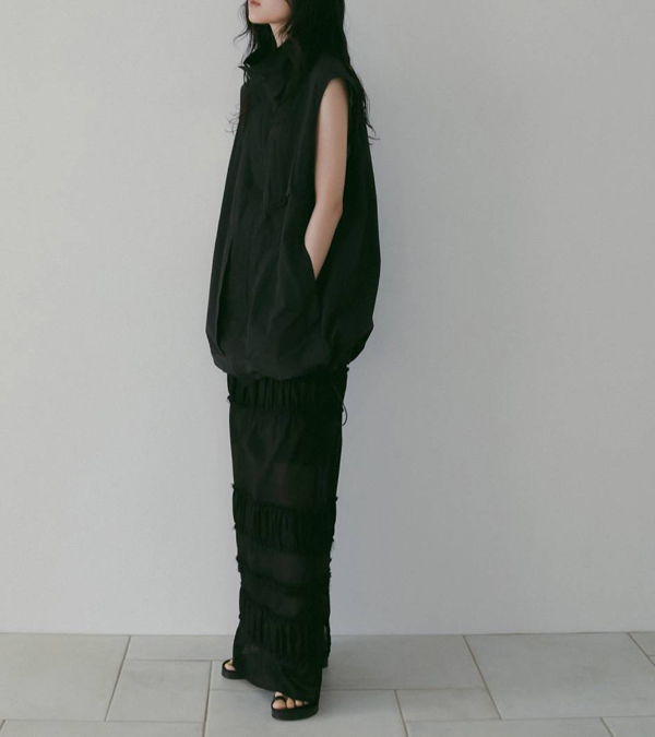 画像5: スタンドカラーポケットベスト　Standcollar Pocket Vest