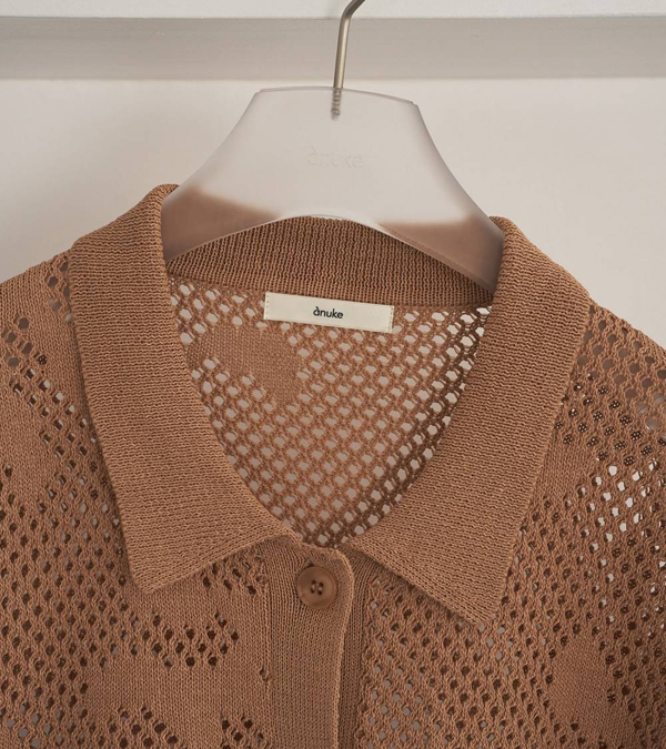 画像4: メッシュパターンニット　Mesh Pattern Knit