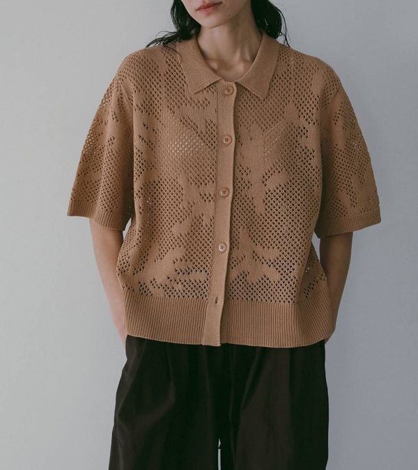 画像6: メッシュパターンニット　Mesh Pattern Knit