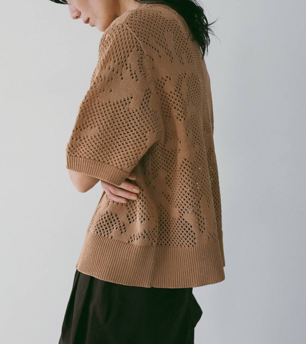 画像7: メッシュパターンニット　Mesh Pattern Knit