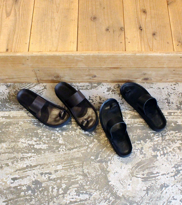 画像1: エコレザーベルトサンダル　Ecoleather Belt Sandals