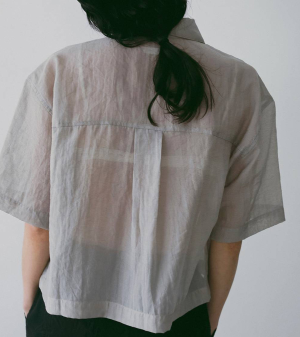 画像8: シアーハーフスリーブシャツ　Sheer Halfsleeve Shirts