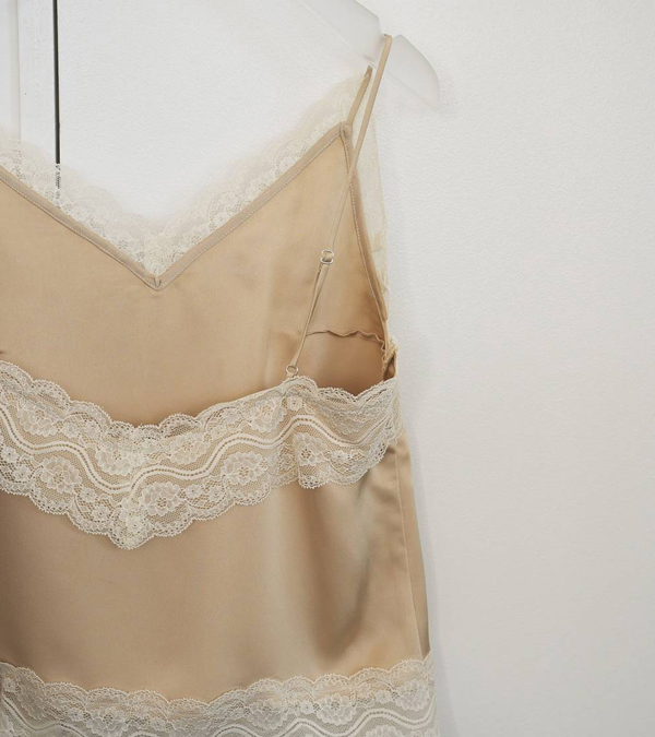 画像5: サテンレースキャミソール　Satin Lace Camisole